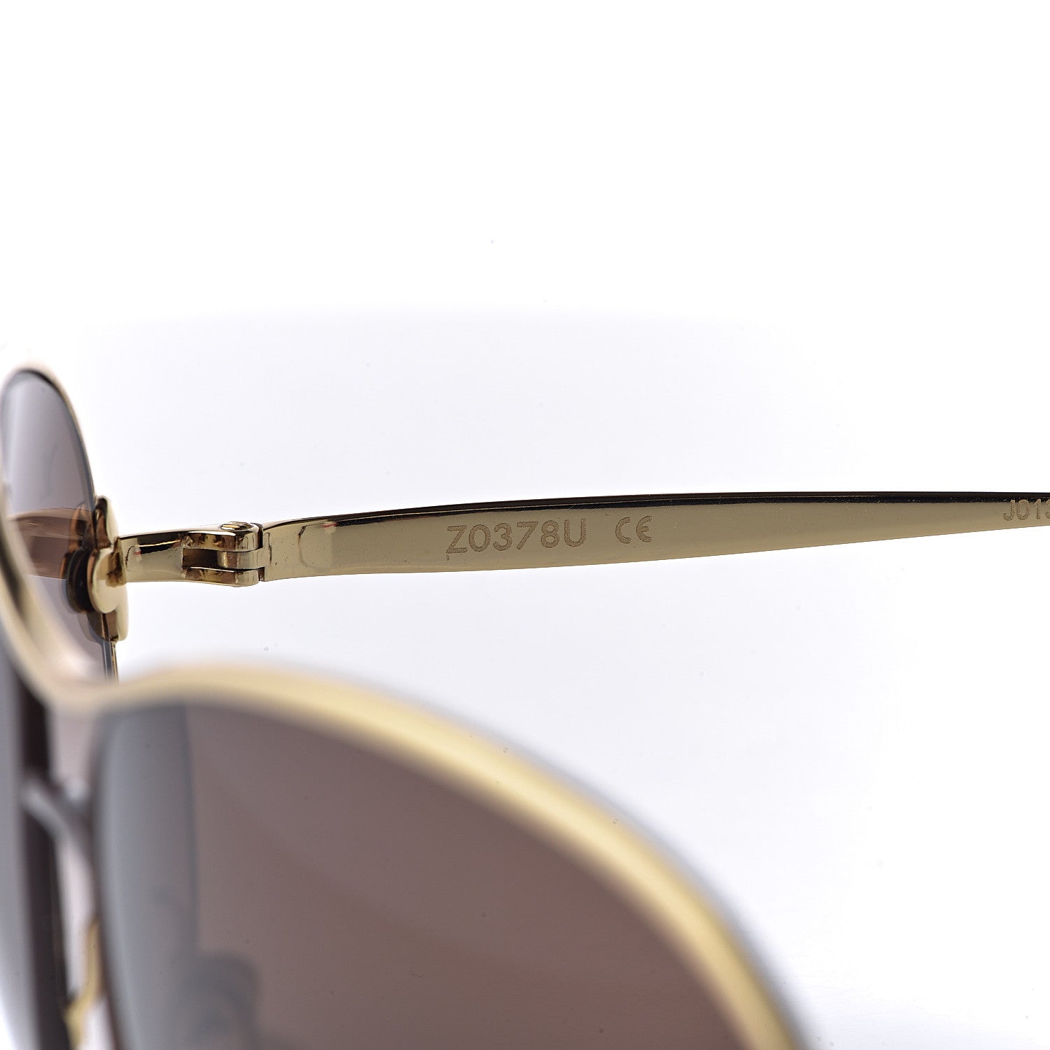Louis Vuitton Mimosa Sunglasses Z0378U Gold 6 of 9