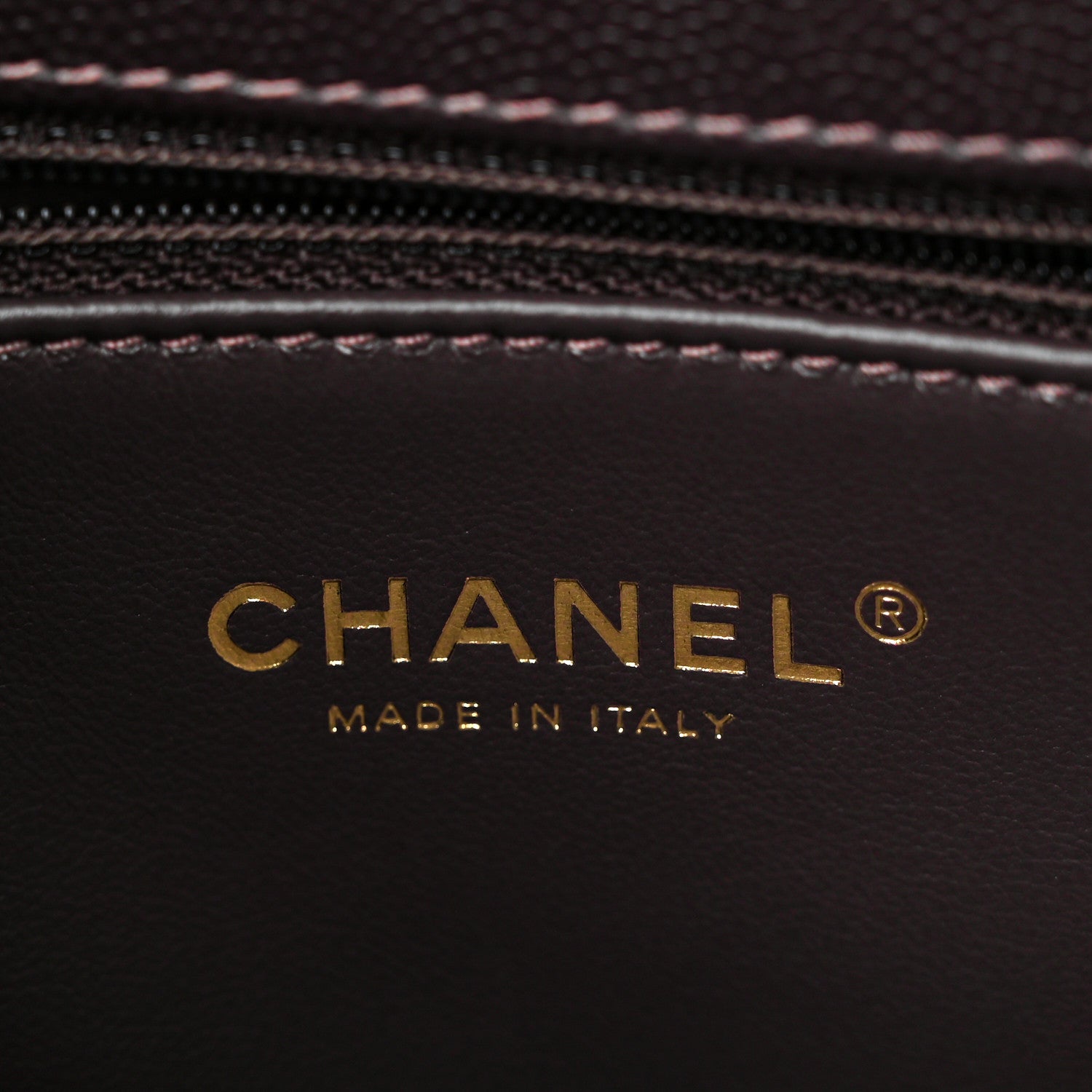 Chanel Caviar Quilted Lizard Embossed Mini Coco Handle Flap Dark Brown 6 of 11