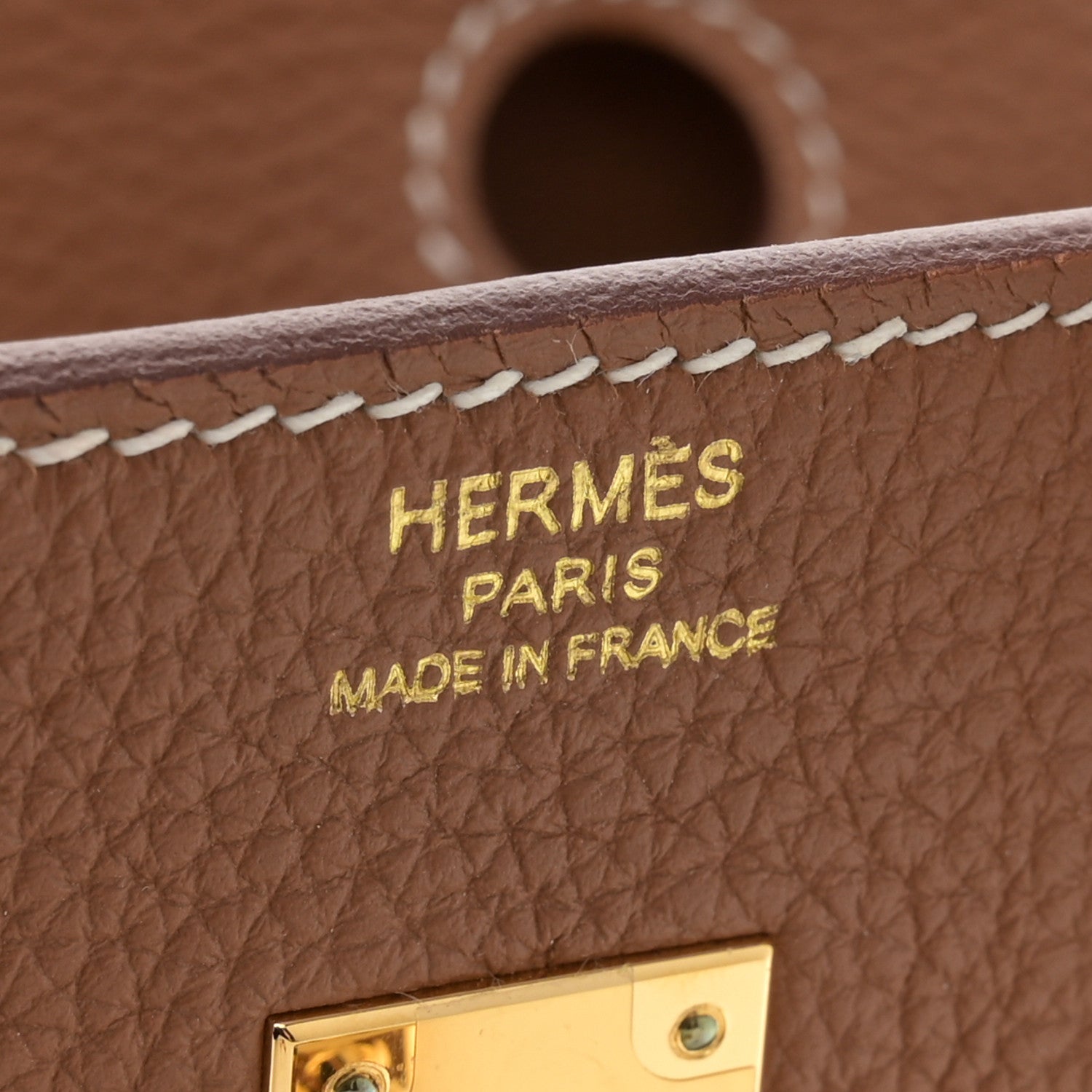 Hermes Togo Birkin 25 Gold 6 of 11