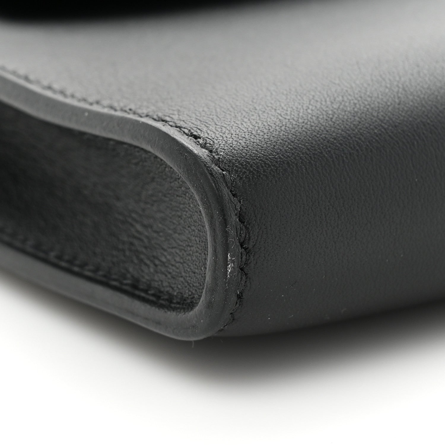 Hermes Swift Kelly Cut Clutch Pochette Black 12 of 14