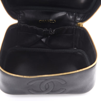 Chanel Caviar Vanity Cosmetic Case Black 4 of 10