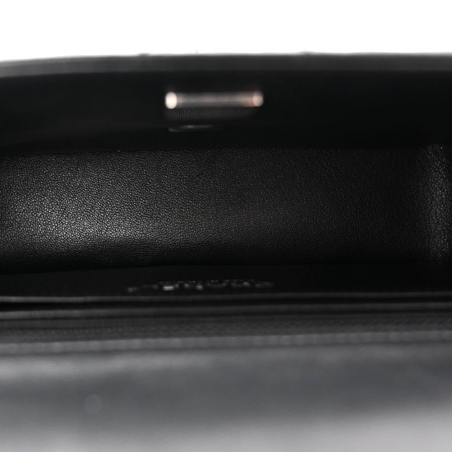 Chanel Lambskin Quilted Mini Rectangular Flap Black 5 of 11