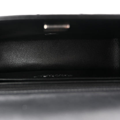 Chanel Lambskin Quilted Mini Rectangular Flap Black 5 of 11