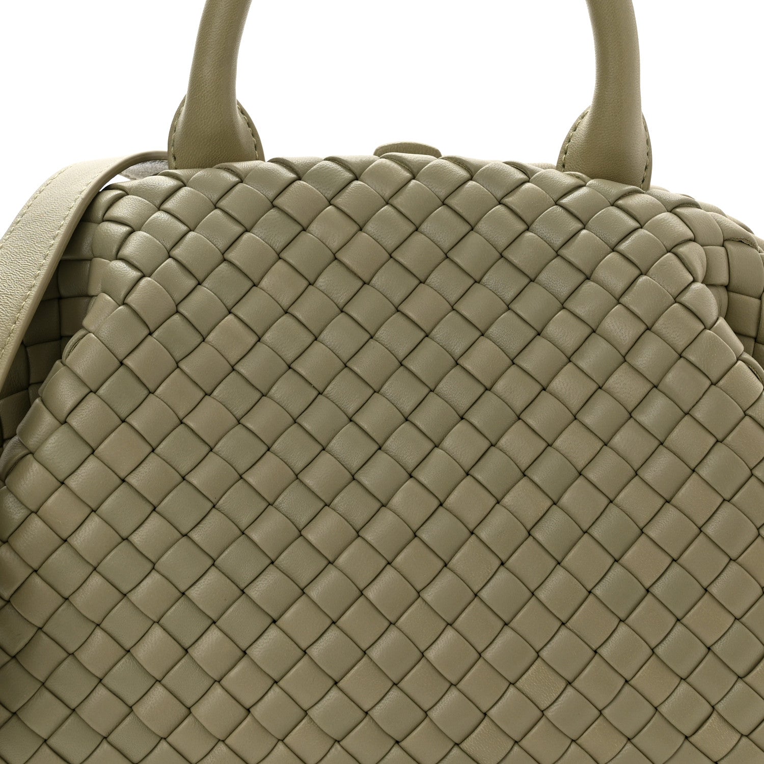 Bottega Veneta Nappa Intrecciato Small Padded The Handle Tote New Sauge 7 of 9