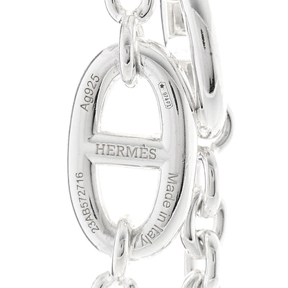 Hermes Sterling Silver Farandole Necklace 120 5 of 6