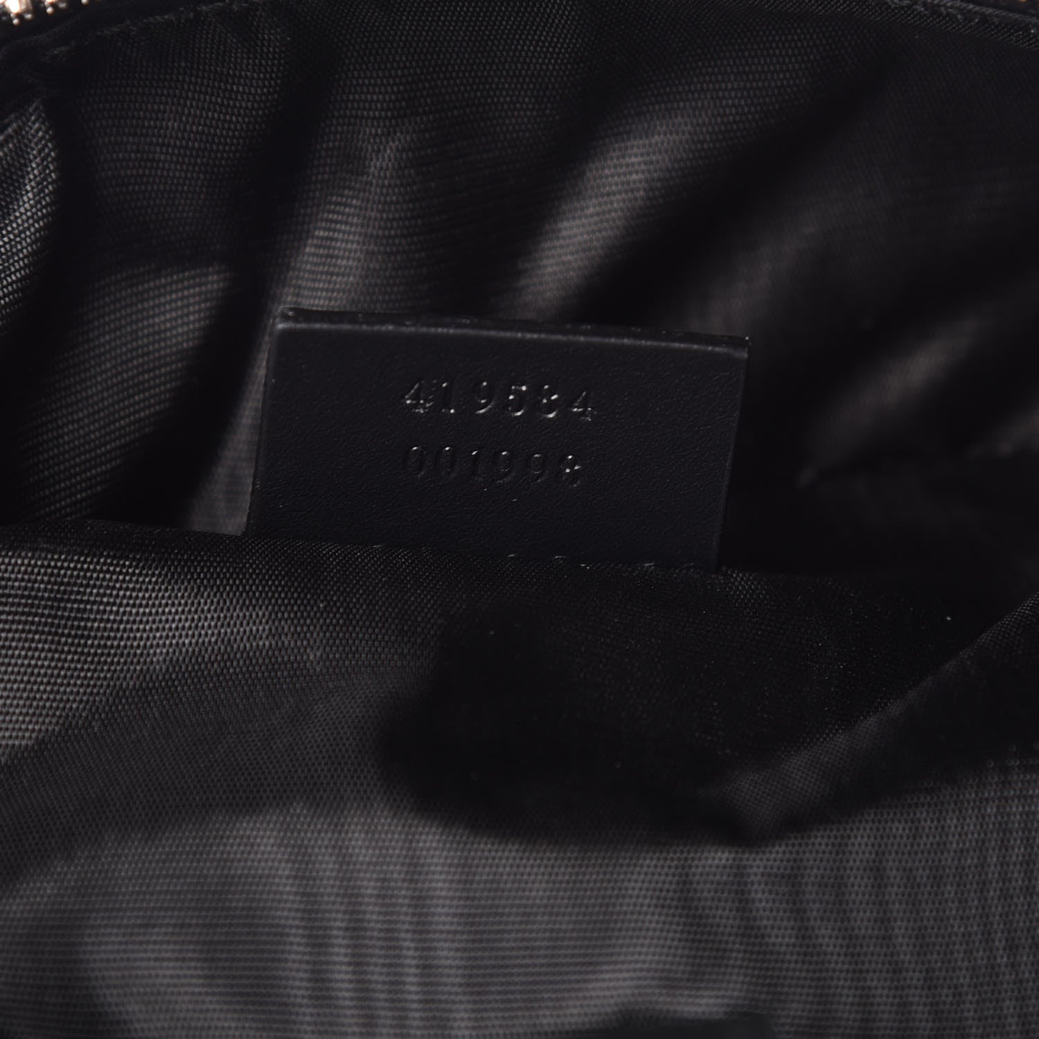 Gucci X SEGA Calfskin GUCCY Stars Dome Backpack Black Gold 9 of 10