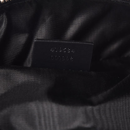 Gucci X SEGA Calfskin GUCCY Stars Dome Backpack Black Gold 9 of 10