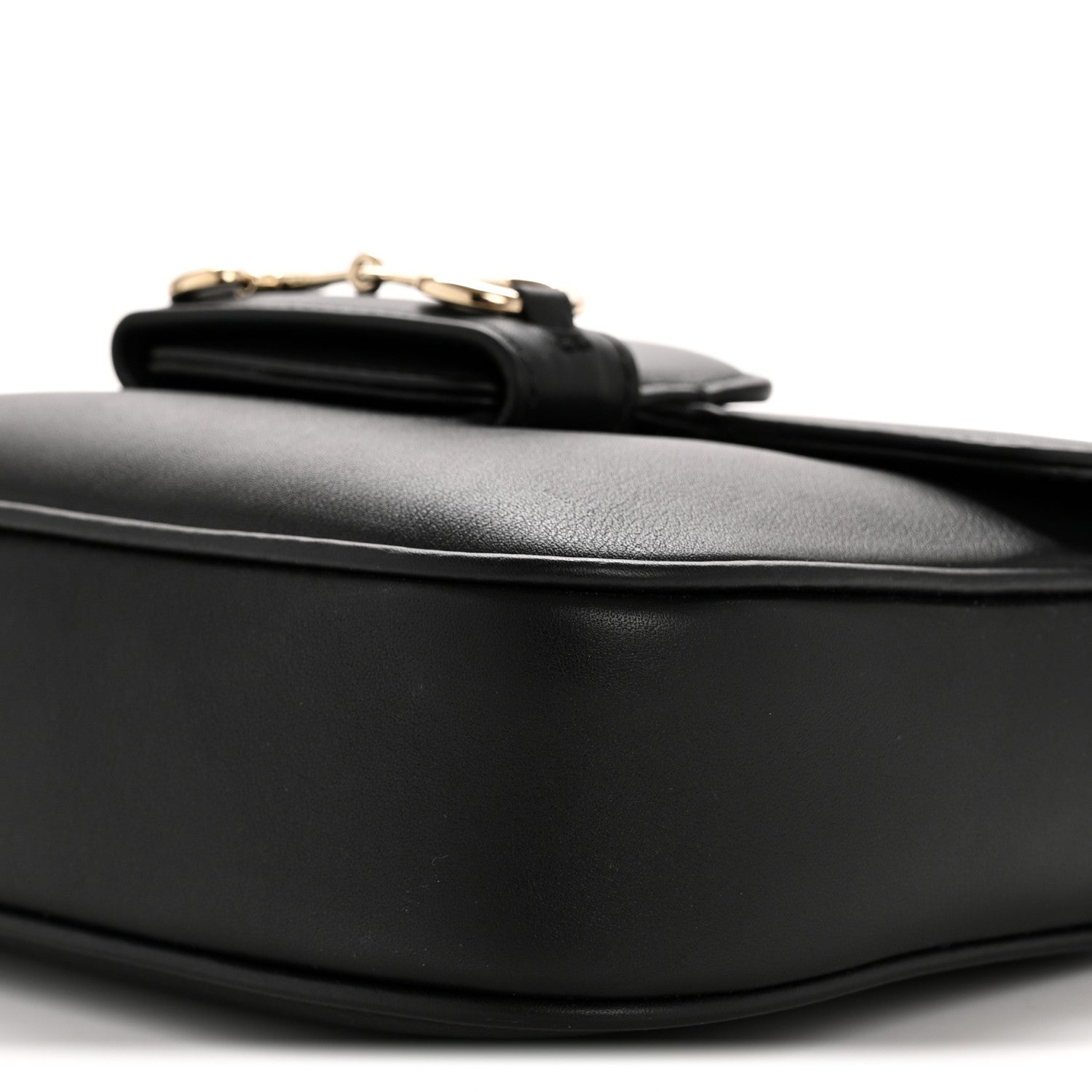 Gucci Arabella Calfskin Horsebit 1955 Shoulder Bag Black 10 of 10