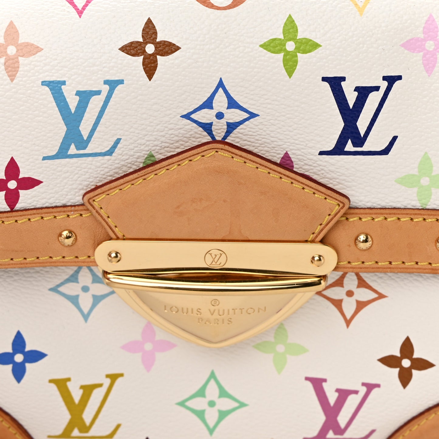 Monogram Multicolor Rita White