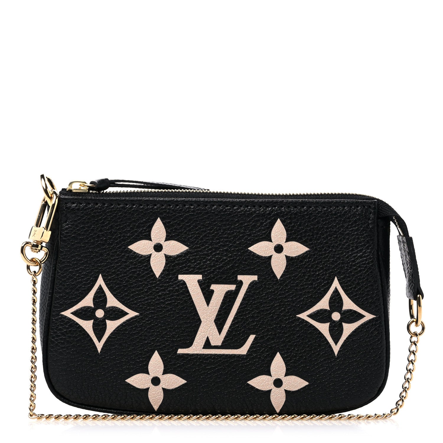 Louis Vuitton Empreinte Monogram Giant Mini Pochette Accessories Black 1 of 9