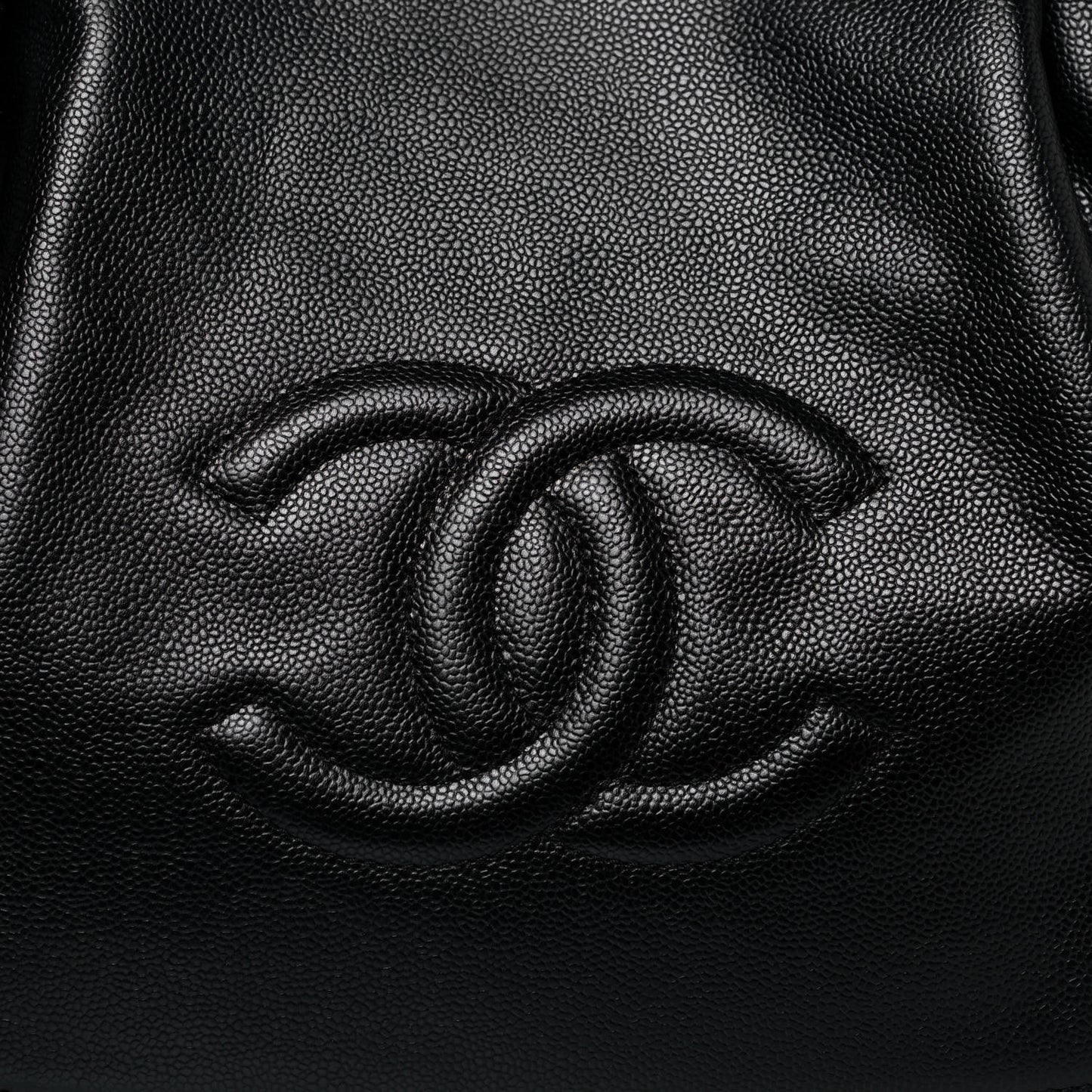 Caviar CC Timeless Shoulder Bag Black