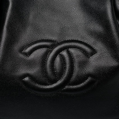 Chanel Caviar CC Timeless Shoulder Bag Black 7 of 13