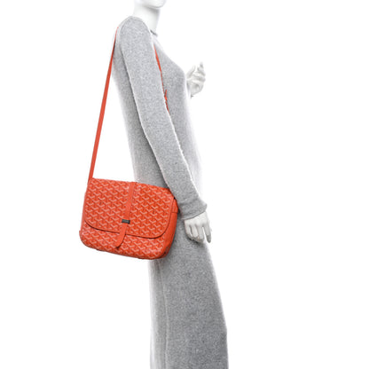 Goyard Goyardine Belvedere II MM Messenger Bag Orange 2 of 12