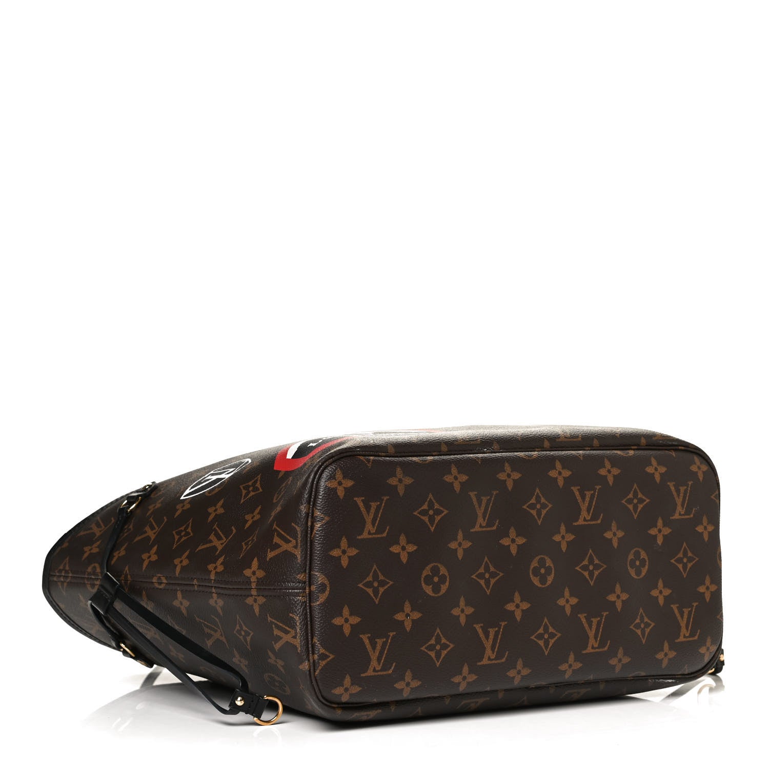 Louis Vuitton Monogram World Tour Neverfull MM 4 of 12