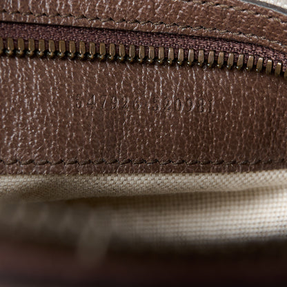 Gucci GG Supreme Monogram Web Small Ophidia Messenger Bag Brown 7 of 11