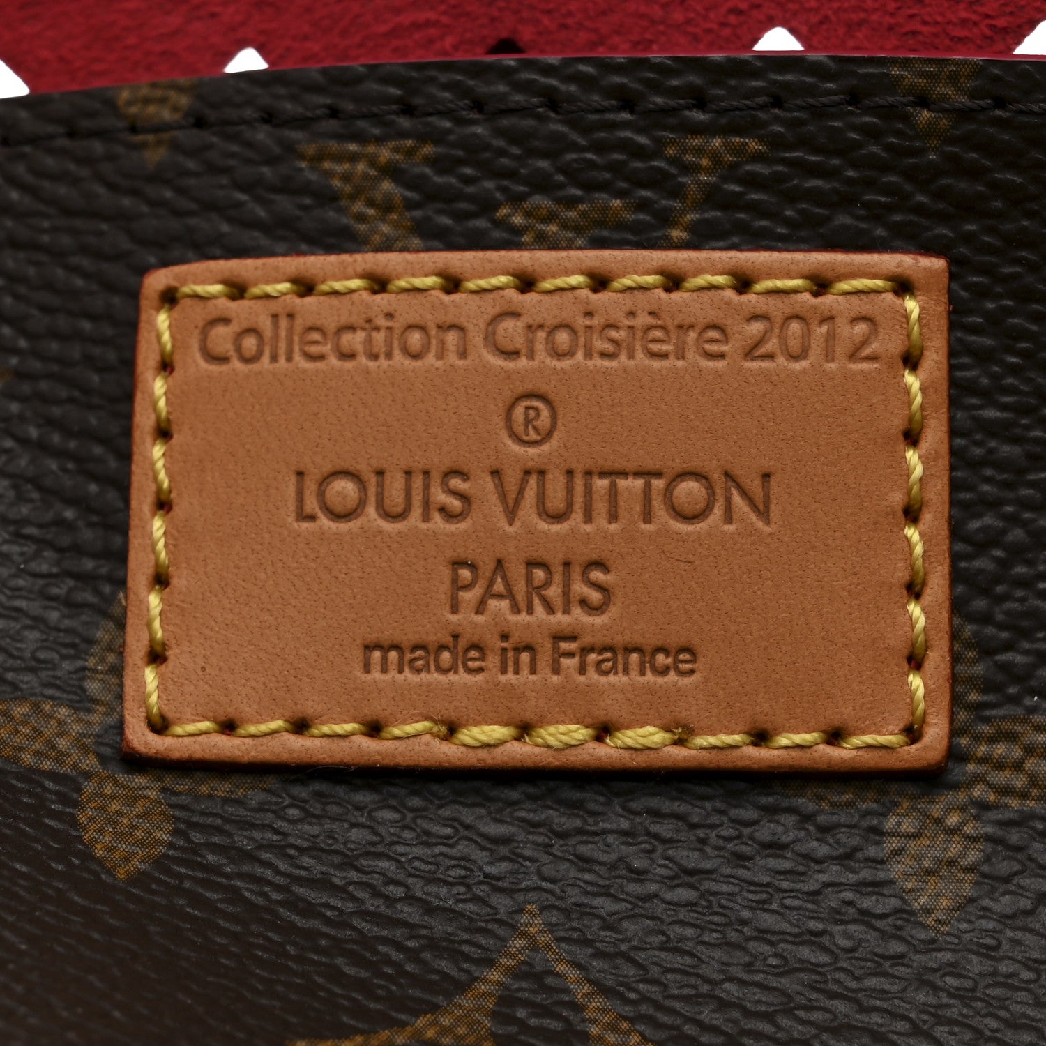 Louis Vuitton Monogram SC Flore Clutch Saumur Corail 6 of 10