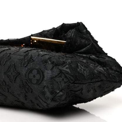 Louis Vuitton Lurex Quilted Monogram Altair Clutch Black 9 of 9