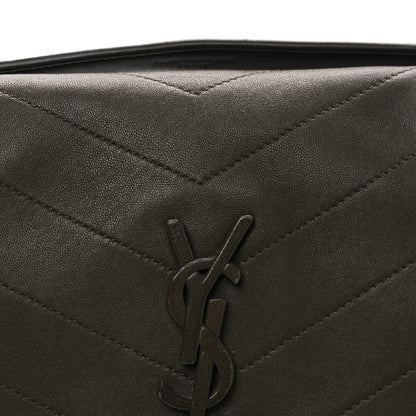 Saint Laurent Lambskin Matelasse Monogram Baby Niki Chain Satchel Seawood 8 of 13