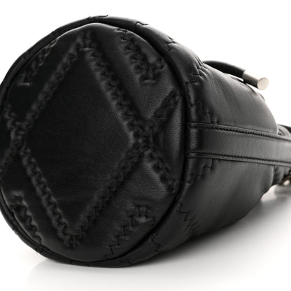 Marc Jacobs Calfskin Quilted The Bucket Bag Black 9 of 11