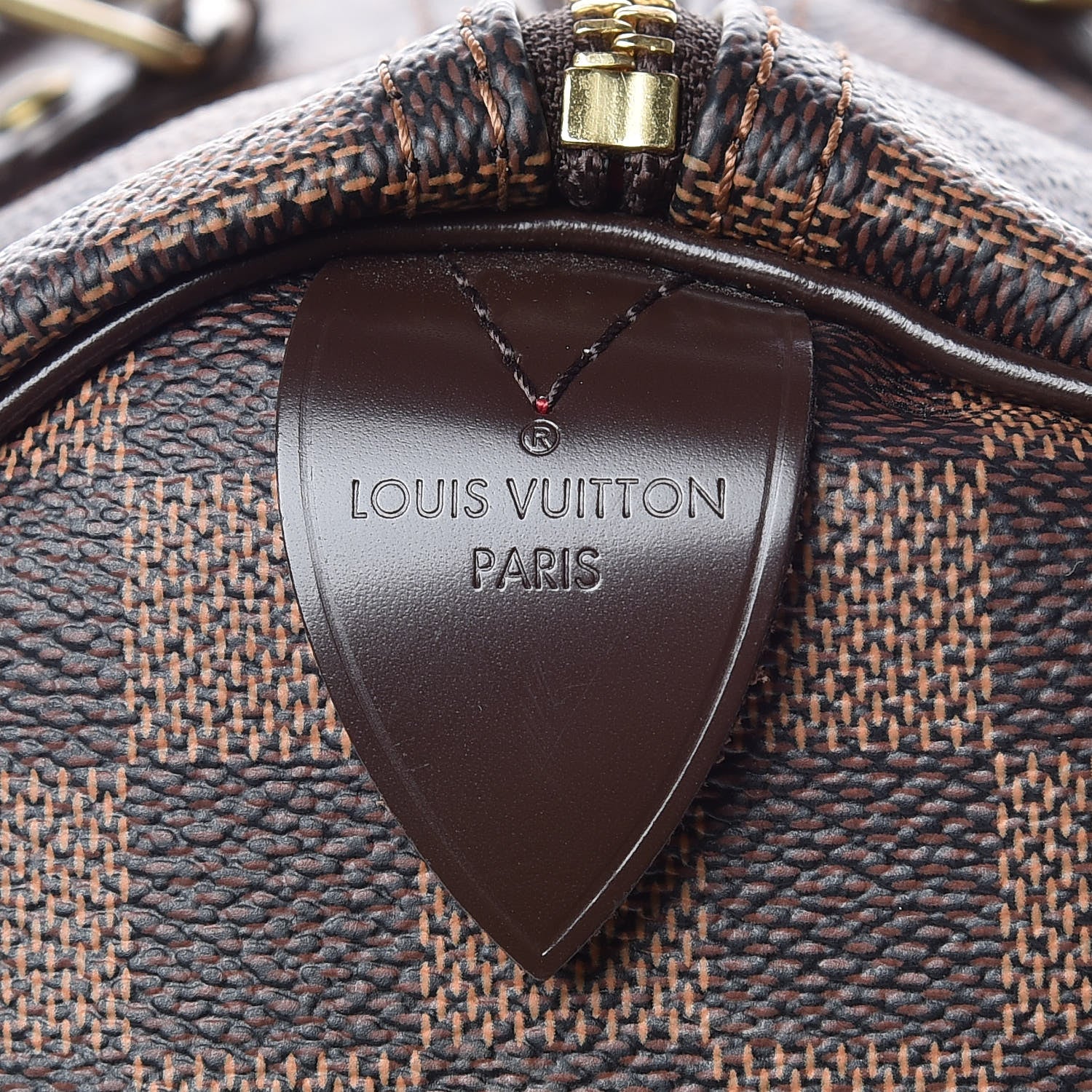 Louis Vuitton Damier Ebene Speedy 35 8 of 12