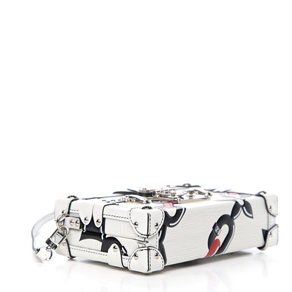 Louis Vuitton Epi Petite Malle White 3 of 10