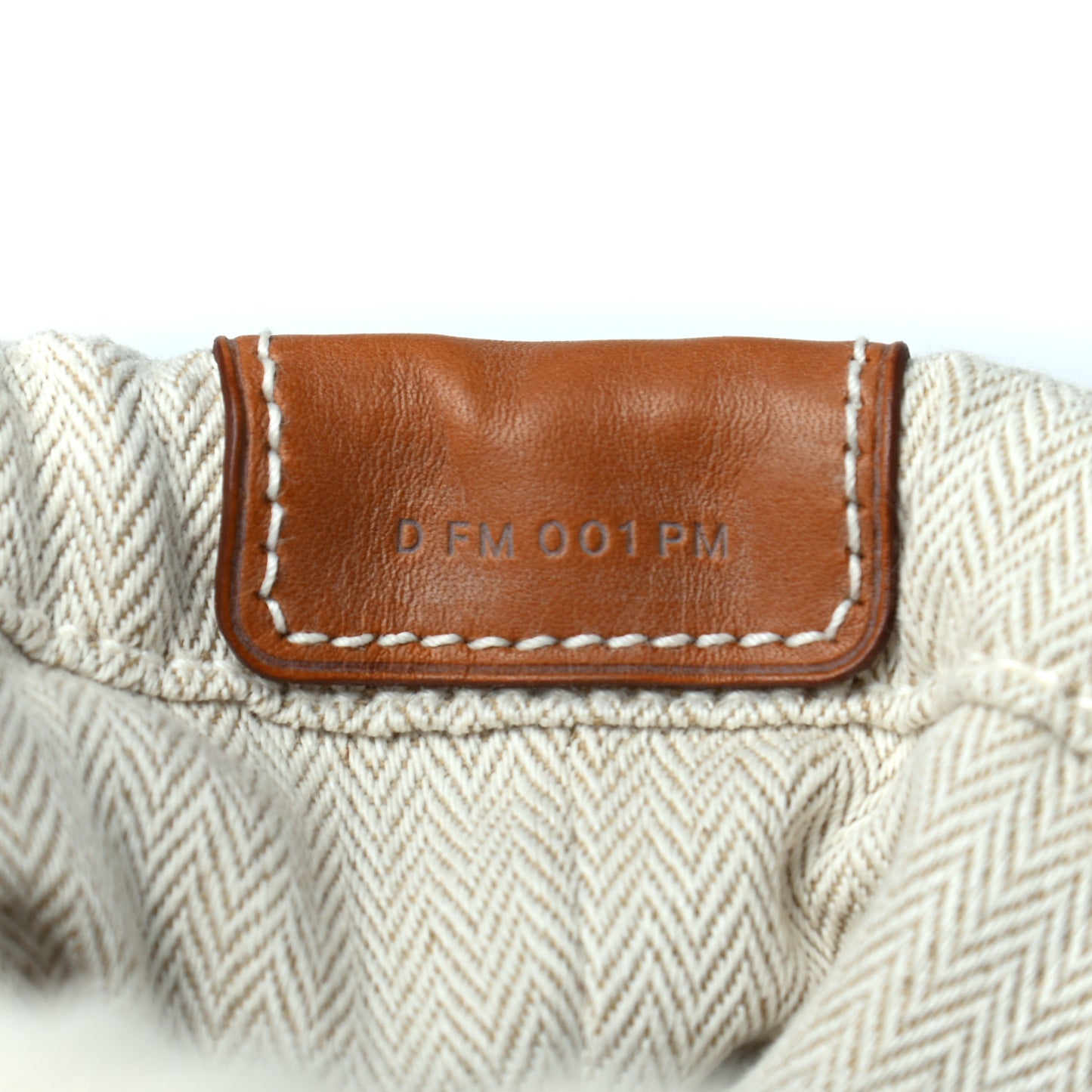 Canvas Barenia Fourbi 20 PM Pouch Naturel Fauve