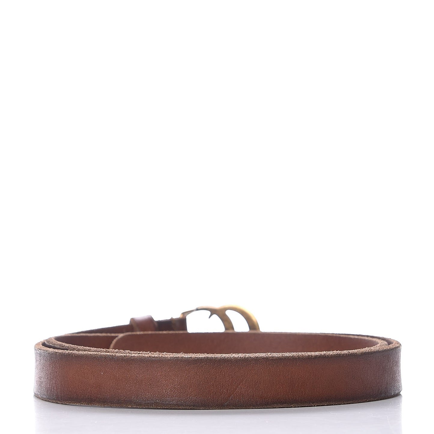 Faded Calfskin Double G 20mm Belt 75 30 Cuir