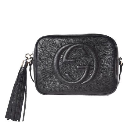 Gucci Pebbled Calfskin Small Soho Disco Bag Black 1 of 7