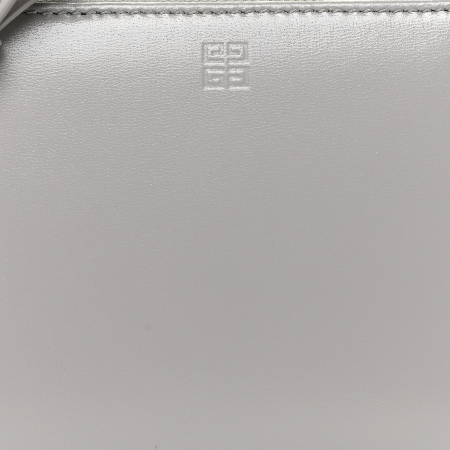 Sugar Goatskin Nano Antigona Pearl Grey