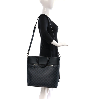 Louis Vuitton Damier Cobalt Newport Tote 2 of 8