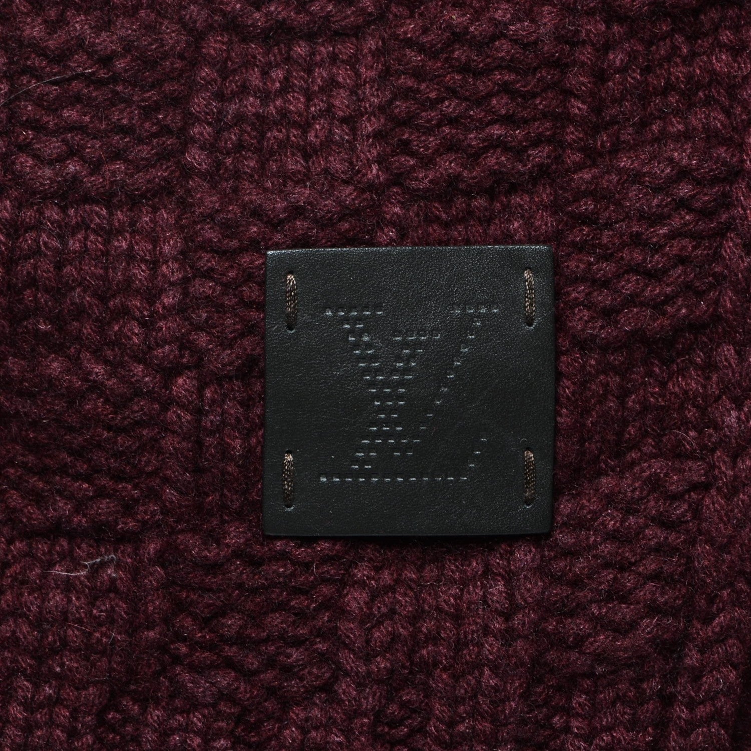 Louis Vuitton Cashmere Damier Helsinki Scarf 4 of 5