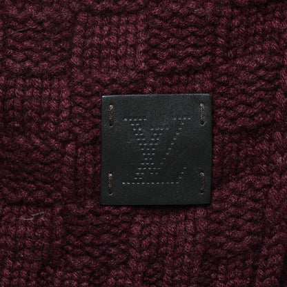 Louis Vuitton Cashmere Damier Helsinki Scarf 4 of 5