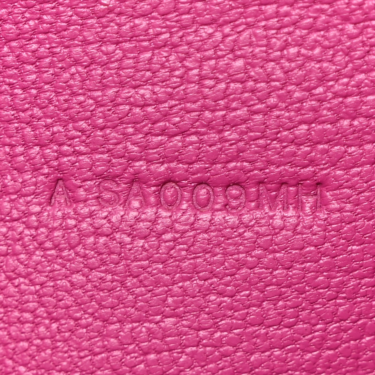 Ostrich Constance Long Wallet Rose Poupre
