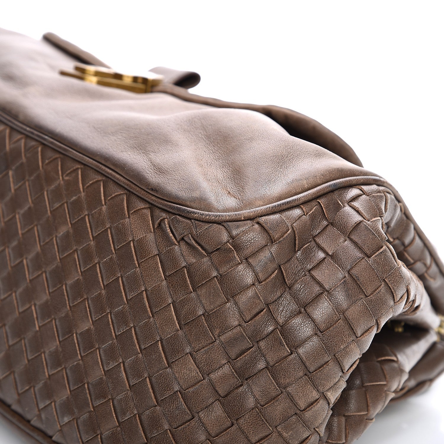 Bottega Veneta Nappa Intrecciato Napoli Shoulder Bag Pepe 4 of 18