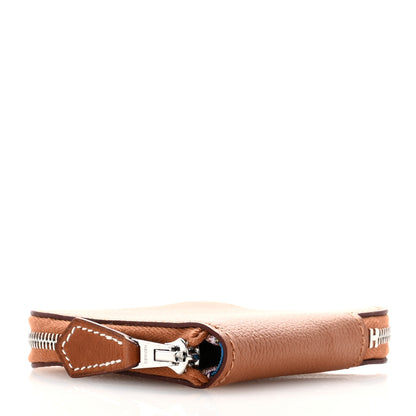 Hermes Evercolor Silk'In Coin Purse Gold 4 of 7