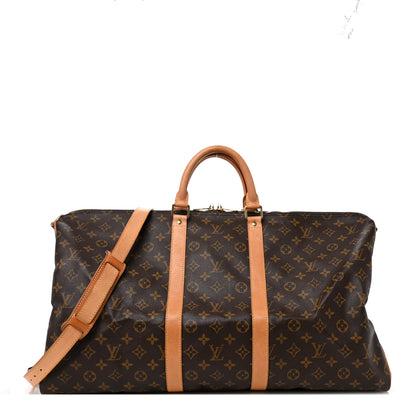 Louis Vuitton Monogram Keepall Bandouliere 55 1 of 9
