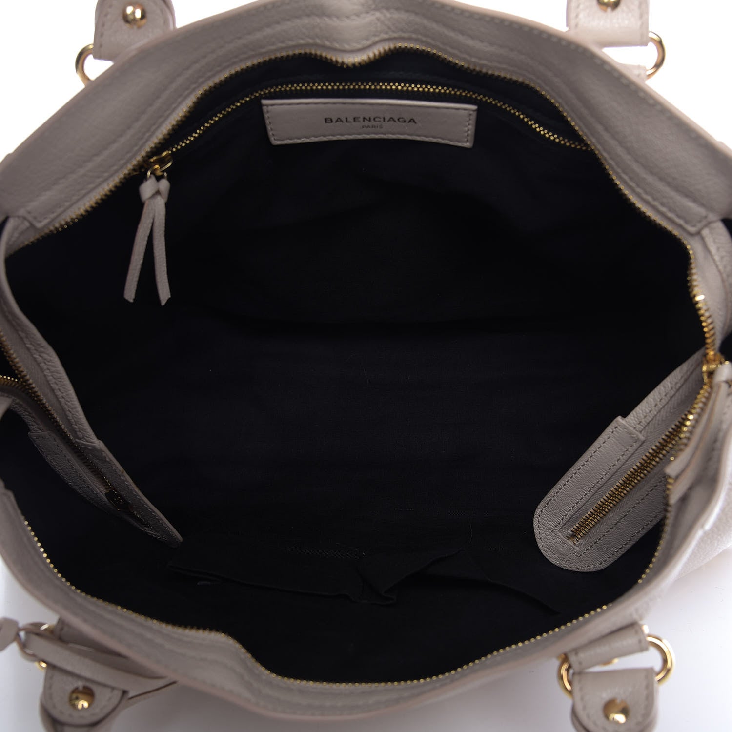 Balenciaga Chevre Gold Hardware Metallic Edge City Beige Praline 8 of 10