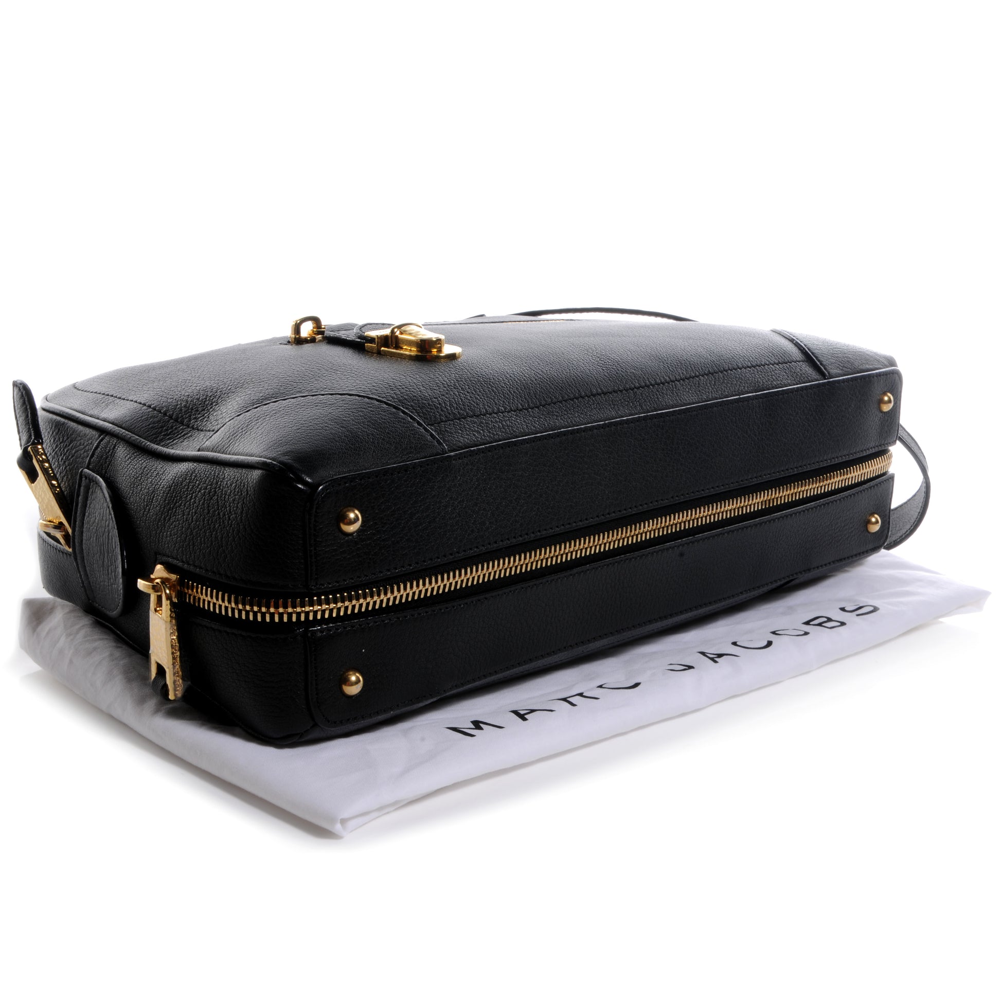 Marc Jacobs Leather Venetia Large Satchel Black 4 of 7