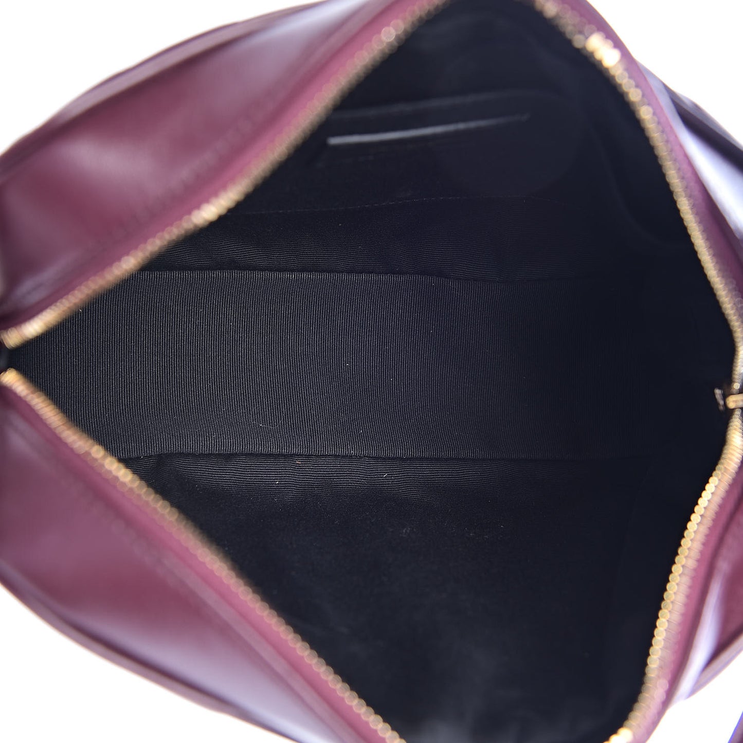 Calfskin Matelasse Monogram Lou Camera Bag Dark Legion Red