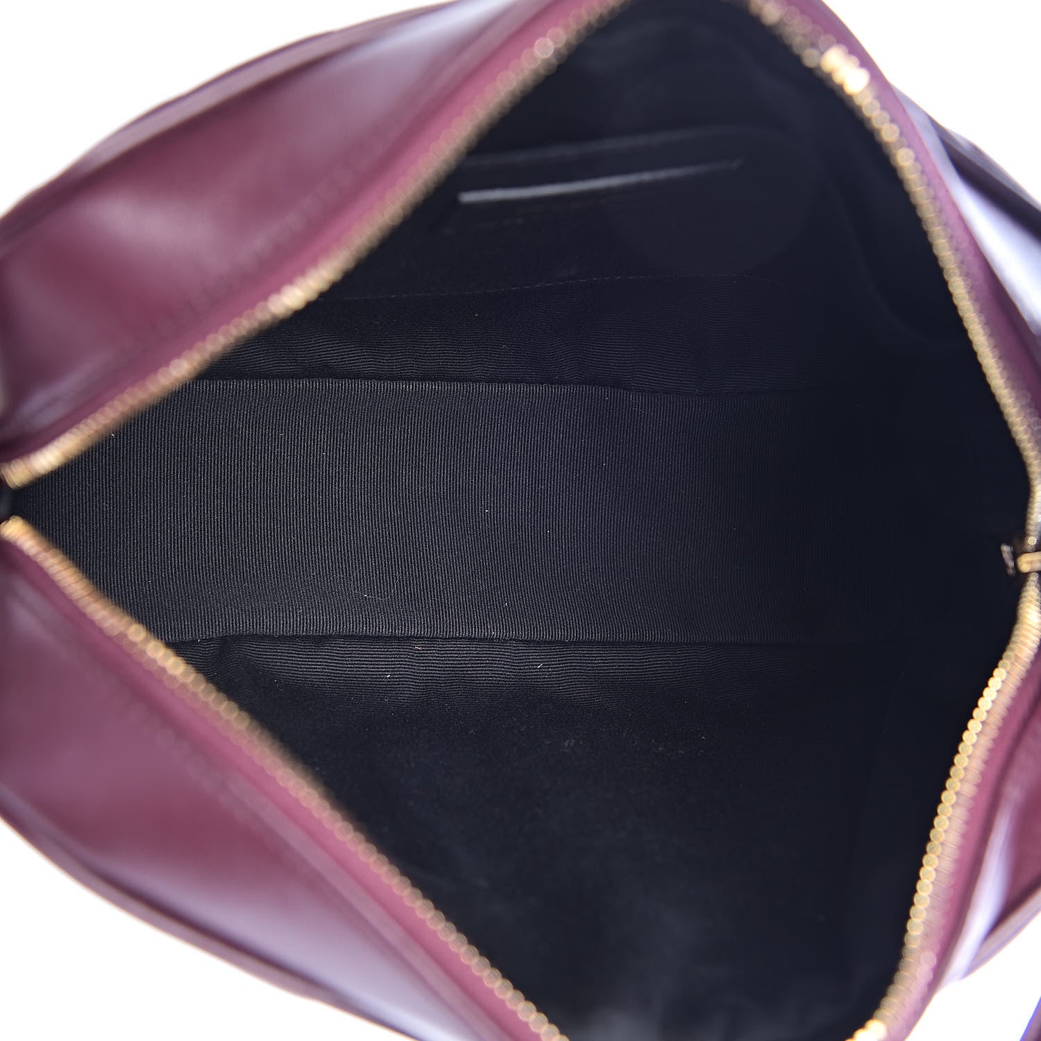 Saint Laurent Calfskin Matelasse Monogram Lou Camera Bag Dark Legion Red 5 of 10