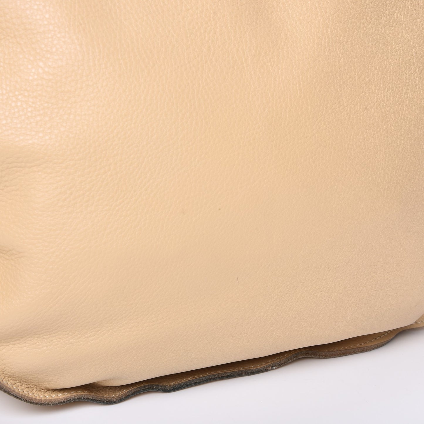 Calfskin Large Marcie Hobo Beige