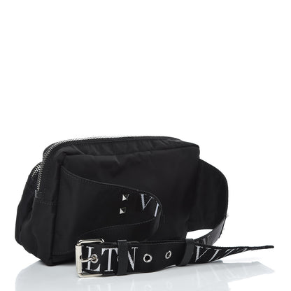 Valentino Garavani Nylon VLTN Banane Belt Bag Black 3 of 8