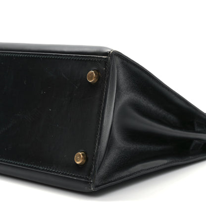 Hermes Box Kelly Sellier 28 Black 7 of 17