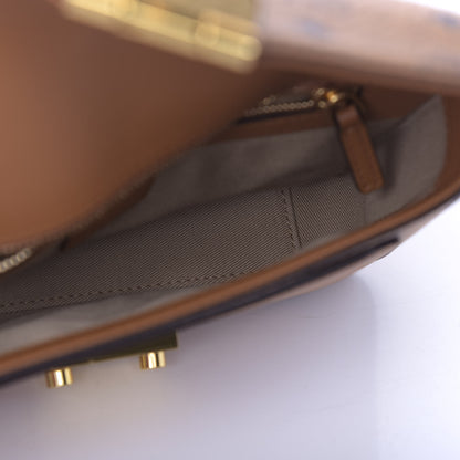 MCM Visetos Small Millie Crossbody Belt Bag Cognac 7 of 10