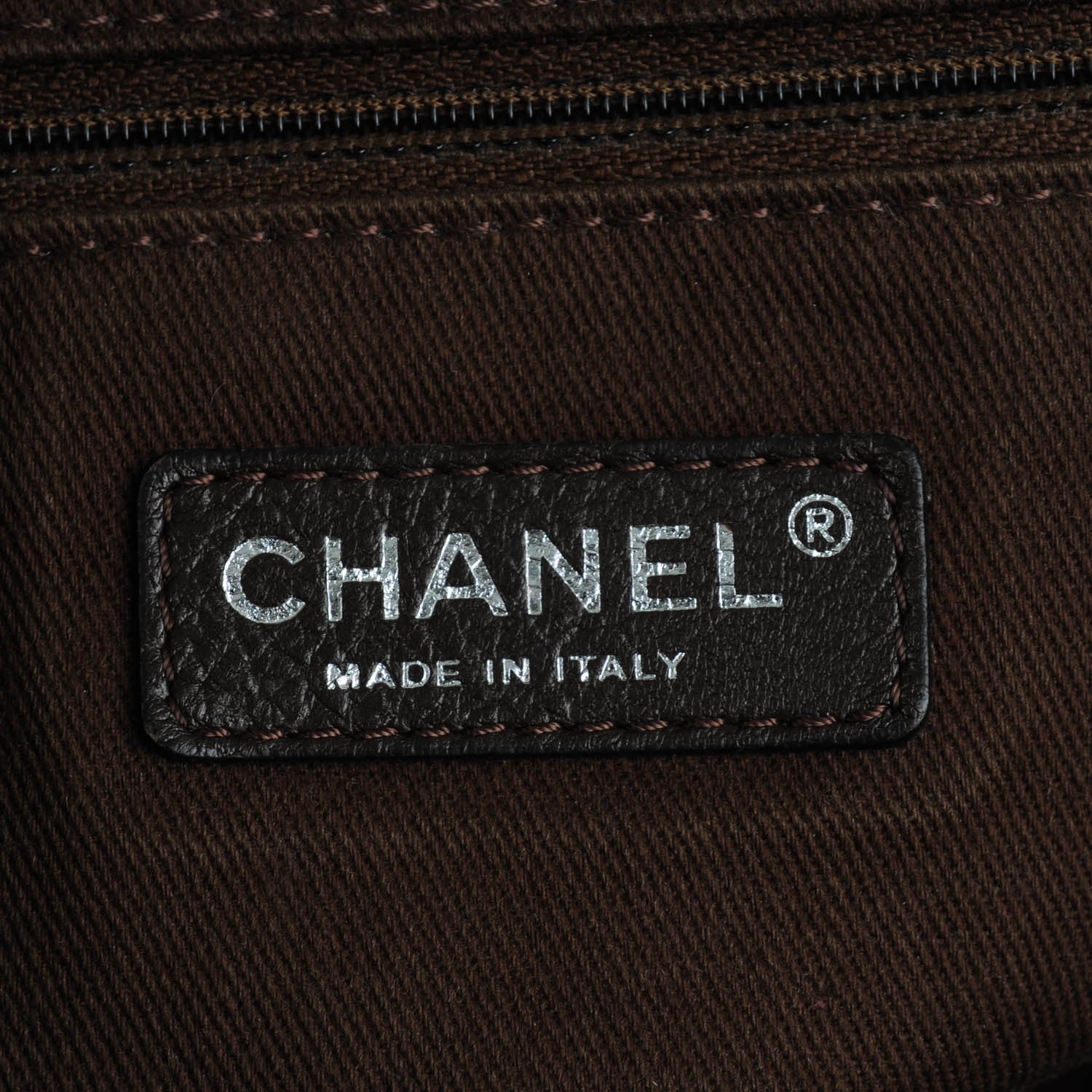 Chanel Canvas Large Deauville Tote Ecru 6 of 8