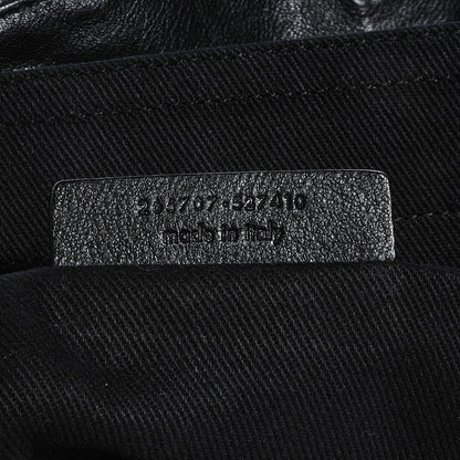 Saint Laurent Calfskin Muse Two Messenger Black 7 of 7