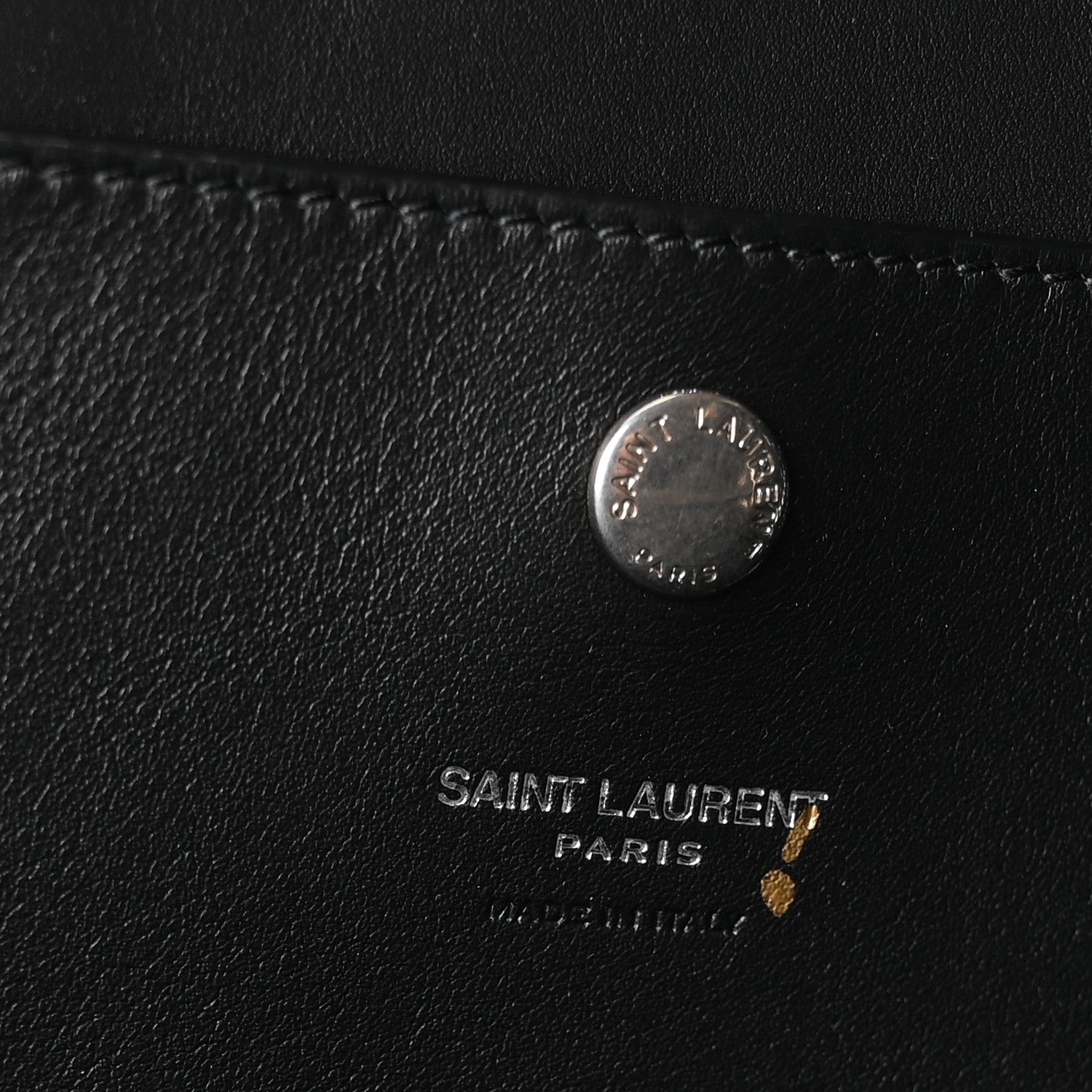 Saint Laurent Raffia Rive Gauche Drawstring Backpack Black 5 of 8