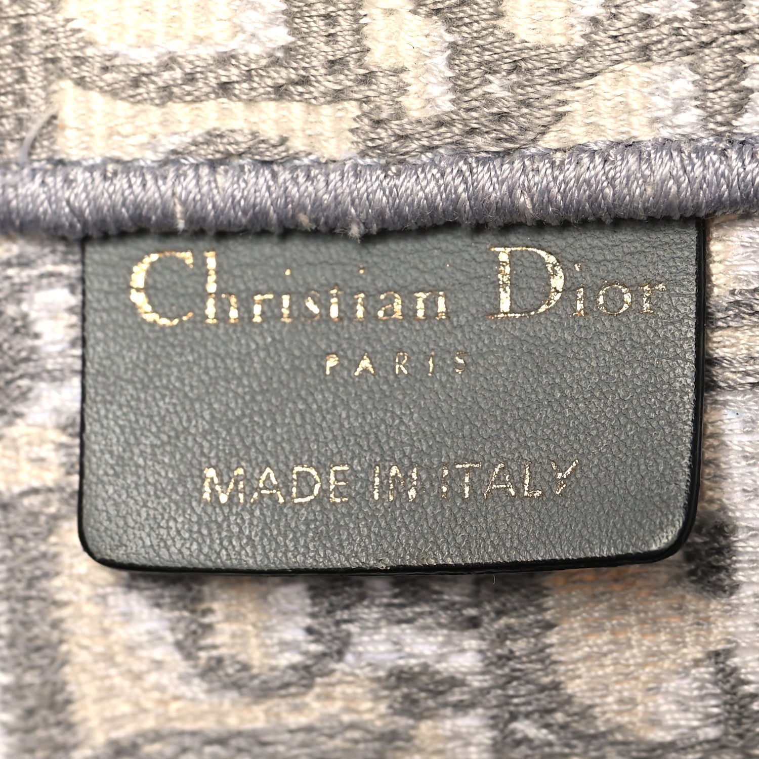 Christian Dior Oblique Medium Book Tote Grey 6 of 17