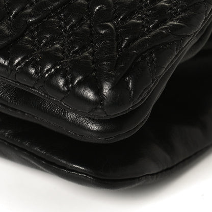 Chanel Lambskin Astrakan Single Flap Black 12 of 14