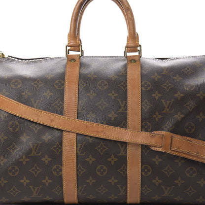 Louis Vuitton Monogram Keepall Bandouliere 45 8 of 30